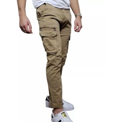 Pantalon drill hombre